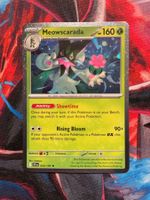 Pokémon Karte Meowscarada JTG EN 018/159 Englisch