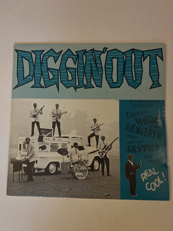 Surf Rock Rock n Roll LP Diggin' Out Rar 1970 Vinyl Platte (Gebraucht ...