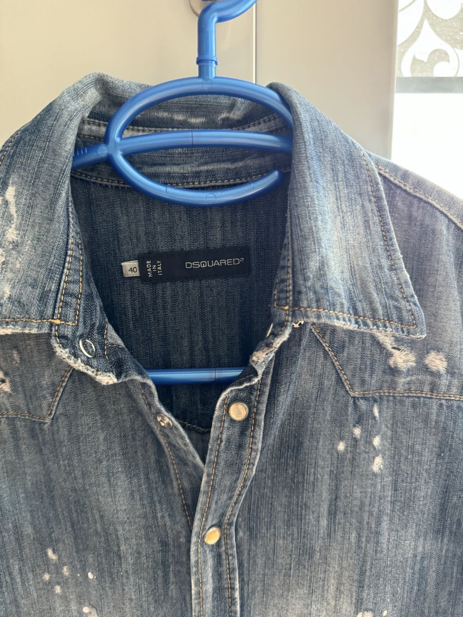 Blusen: Dsquared2, Dammen Jeans Hemd, Gr. XS – Gebraucht aus Winterthur von mar_hcp9 1