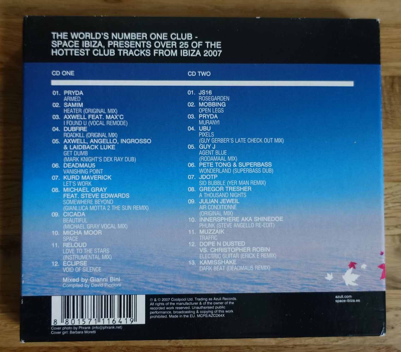 CD: Space Annual 2007 (2 CDs) - D8 – Usato da Sessa venduto da discoverymedia 1