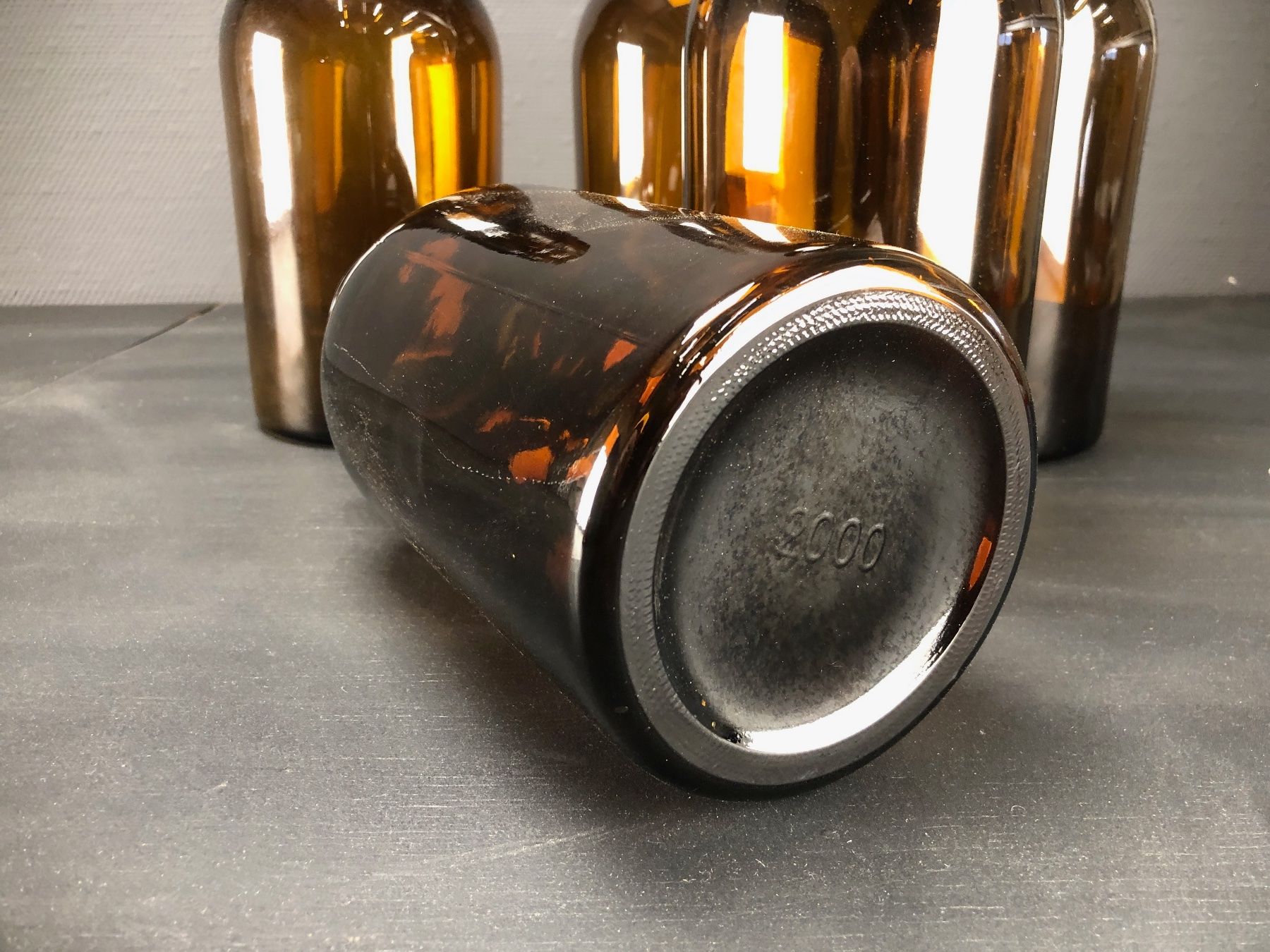 Altro in Stoviglie & Bicchieri: 5x Weithalsflasche, 2000ml. Braun, Huberlab 5 grosse Weithal – Usato da Laufenburg venduto da industrial-silence 3