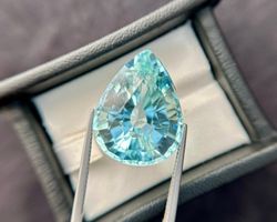 ❗️Ab 1 Fr.-  36.49 ct. GIA Aquamarin💎 Unbehandelt-Augenrein