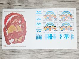 CL05 Enveloppe + Timbre Suisse / UN 1979