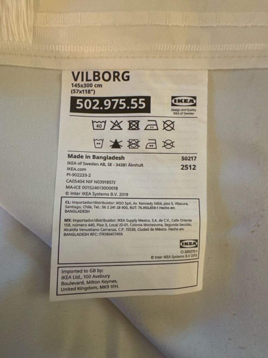 Tende: VILBORG Vorhänge 145x300cm neuwertig – Nuovo (secondo la descrizione) da Würenlos venduto da Rekalo 1