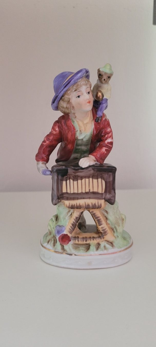 Statuette: Statuette joueur d'orgue de barbarie – Usato da Vevey venduto da lba_dd82