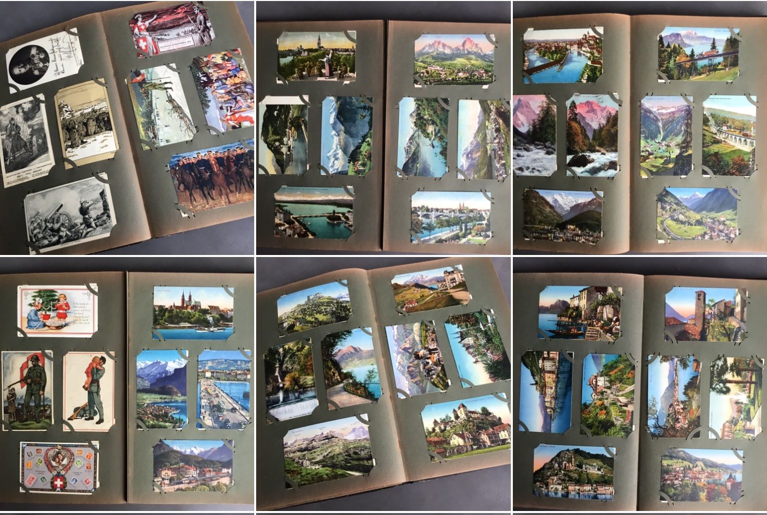 Cartoline postali: Postkarten Sammlung antik | Album – Usato da Eggersriet venduto da Wiese61 4