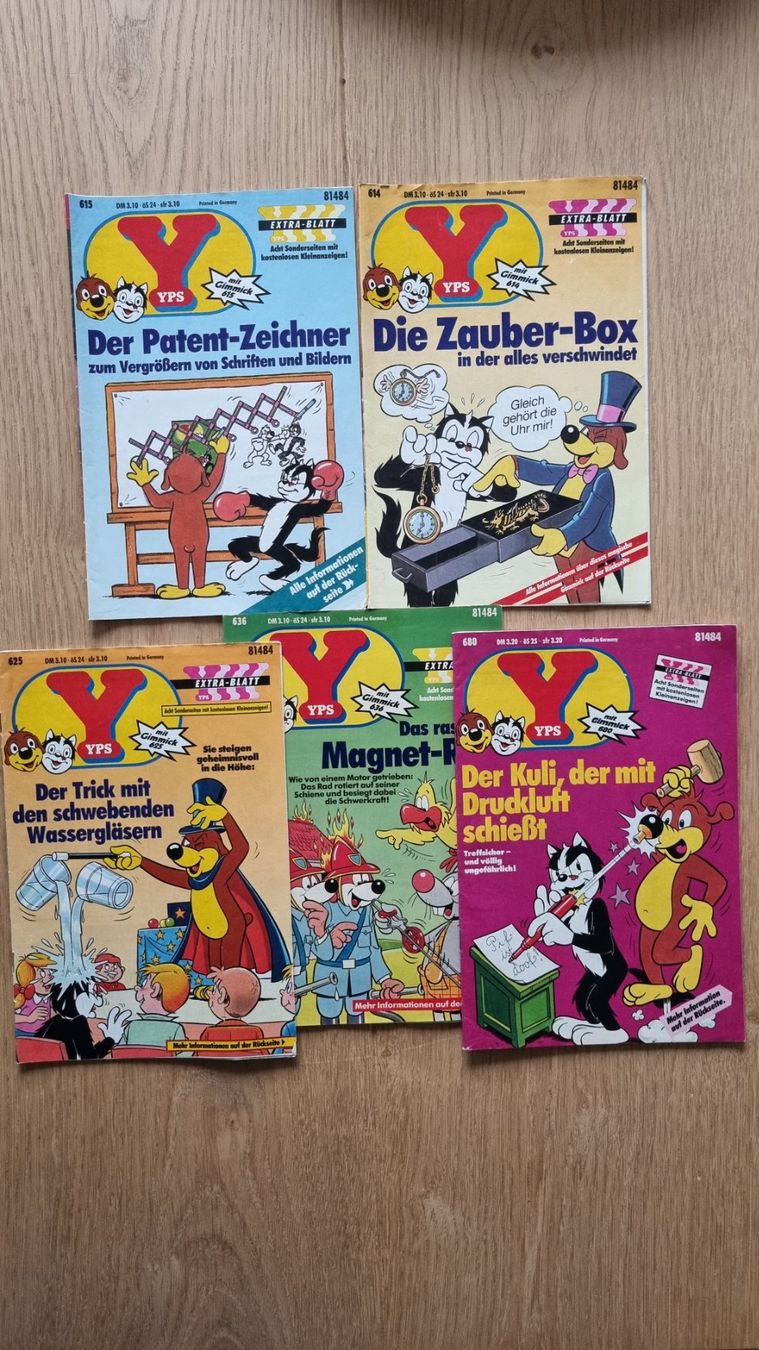 Fumetti: 5 alte YPS- Comics – Usato da Bözberg venduto da heinz-d
