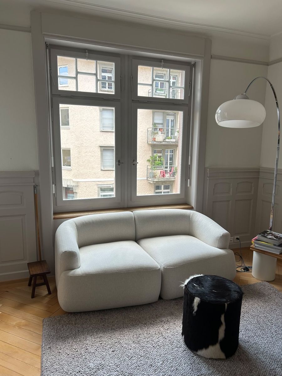 Westwing Sofas: Westwing Sofa Beige Bouclé Modular – D'occasion à Zürich par vas_ygf2