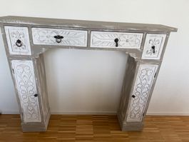 Konsolentisch (Kaminumrandung shabby chic)
