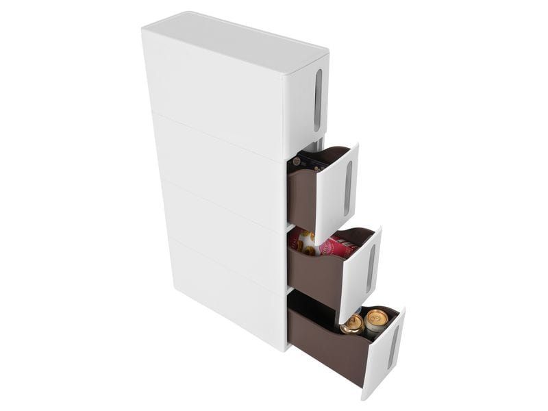 Cassettiere: Kommode mit 4 Schubladen, Weiss – Nuovo (secondo la descrizione) da Solothurn venduto da shiinnee 3