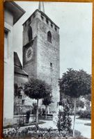 Moudon - Jardin public & Clocher 1916