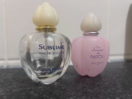 Flacons vides de parfum de collection, Jean Patou