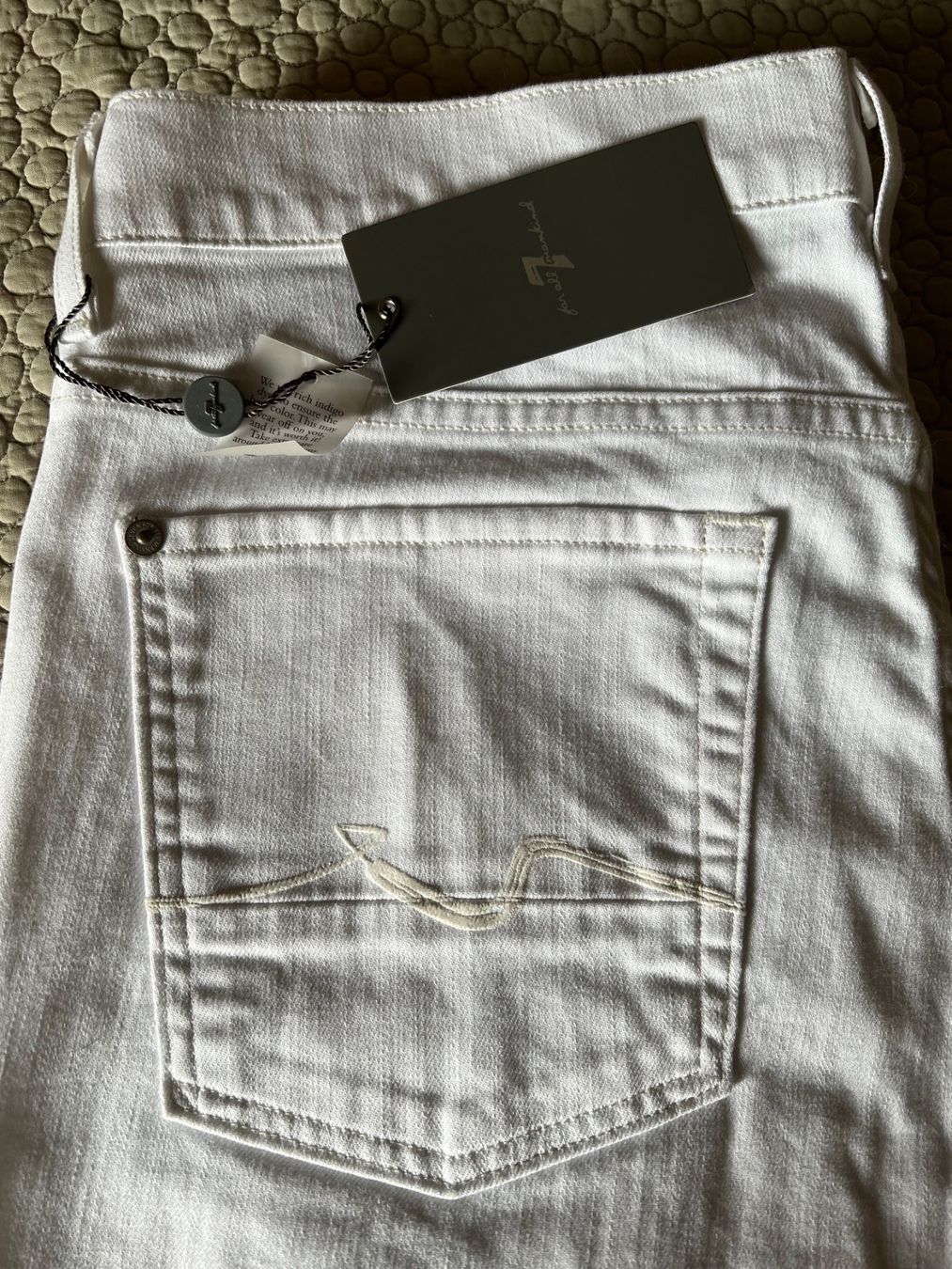Jeans: 7 for all mankind Jeans weiss  - Neu – Nuovo e nell'imballaggio originale da Mönchaltorf venduto da lubusc 6