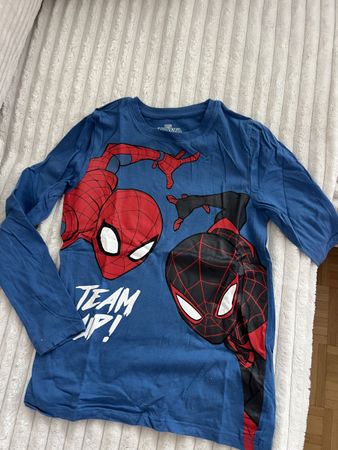 MARVEL SPIDERMAN SWEATSHIRT GR 134 WIE NEU
