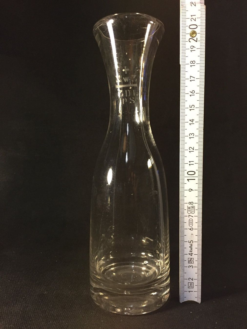 Bouteilles: Antike Schweizer Glasflasche 21 cm, 3 dl – D'occasion à Schaffhausen par vintageworld 2