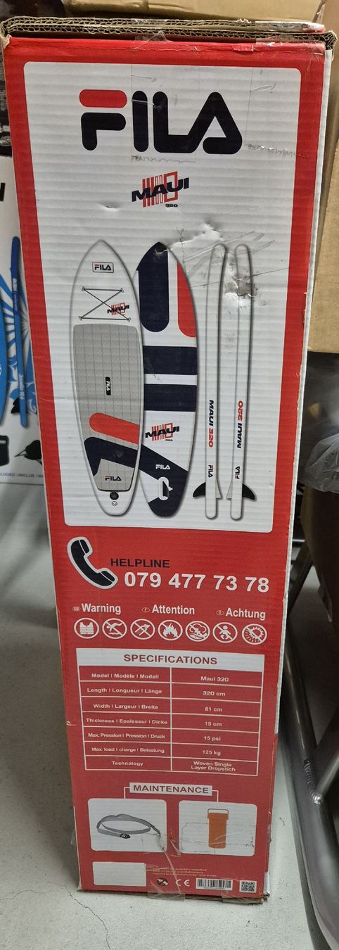 Tavole da surf e di nuoto: FILA Maui 320 Stand Up Paddleboard Set – Nuovo (secondo la descrizione) da Thalwil venduto da murme 2
