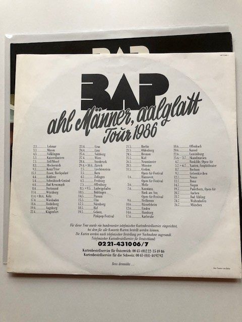 Dischi in vinile: BAP – Usato da Aarwangen venduto da Jukebox3 6