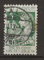 PJ013 - Pro Juventute 1913 vollstempel