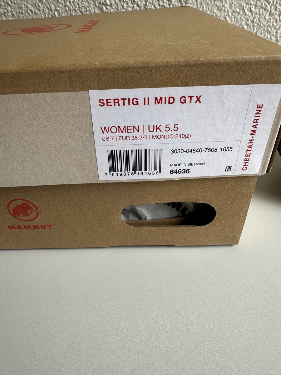 Scarpe da donna: Mammut Sertig II Mid Goretex Gr. 38 2/3 – Nuovo (secondo la descrizione) da Guttannen venduto da lalene 4