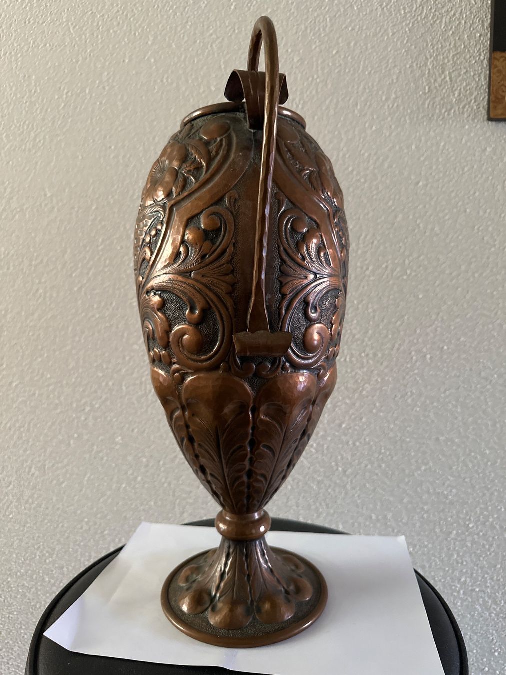Vasi & Recipienti: Kupfervase 45 cm gross – Usato da Steinhausen venduto da Murano8 3