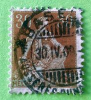  Nr.110 Sitzende Helvetia mit Schwert GESTEMPELT    