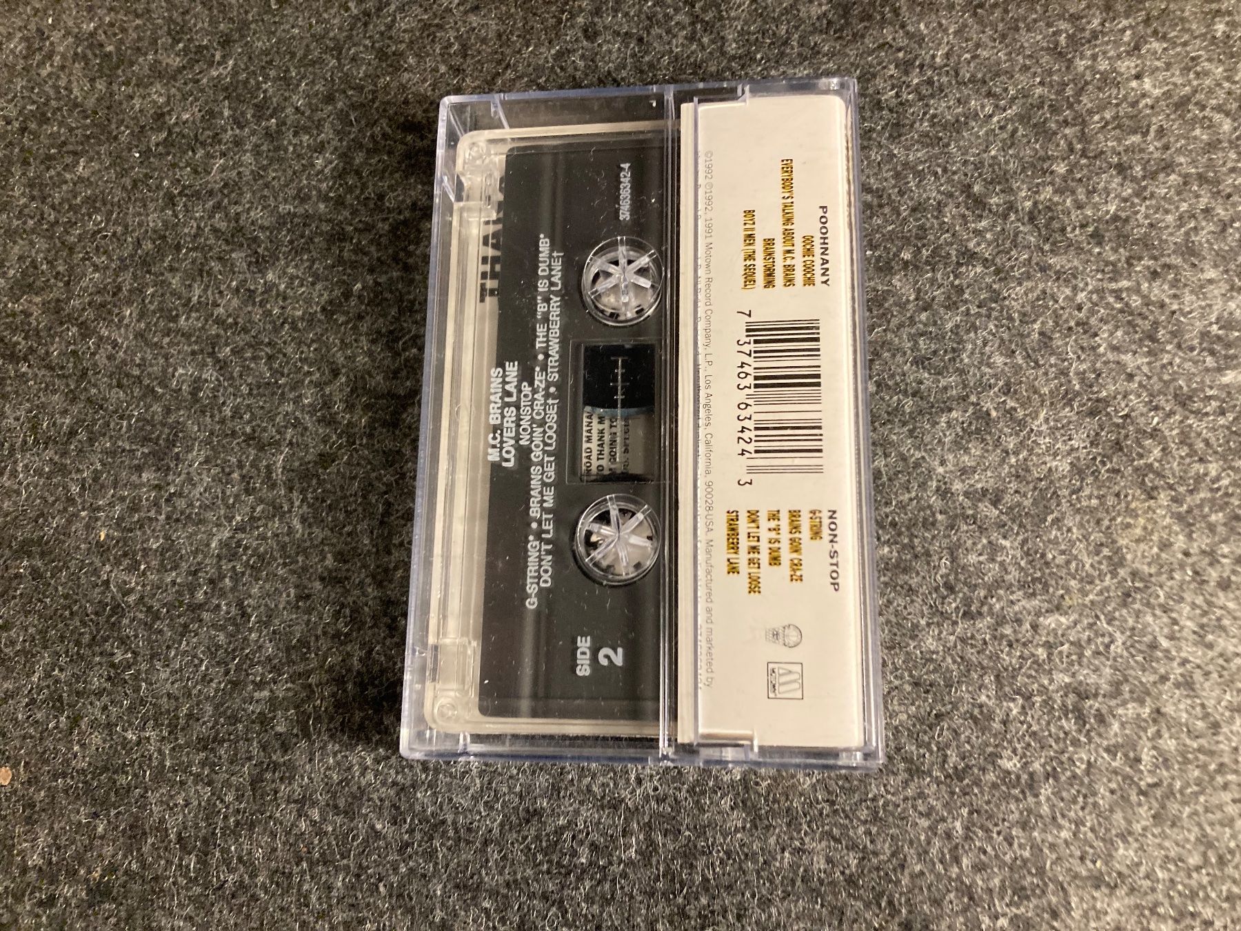 Musicassette: M.C. Brains - Lovers Lane (MC) – Usato da Fribourg venduto da Karushi 2