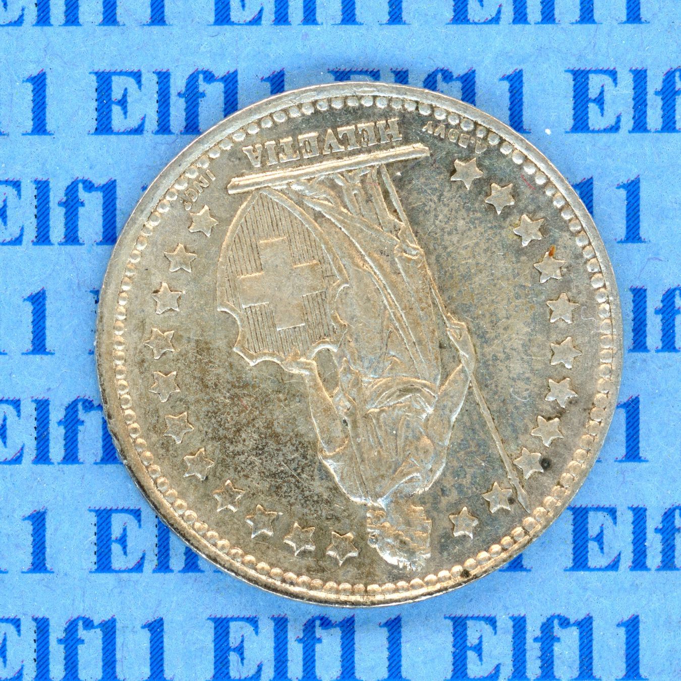 Alle Münzen: CHF___1.00 1937 -unz 1 Franken – Gebraucht aus Widnau von Elf11 1