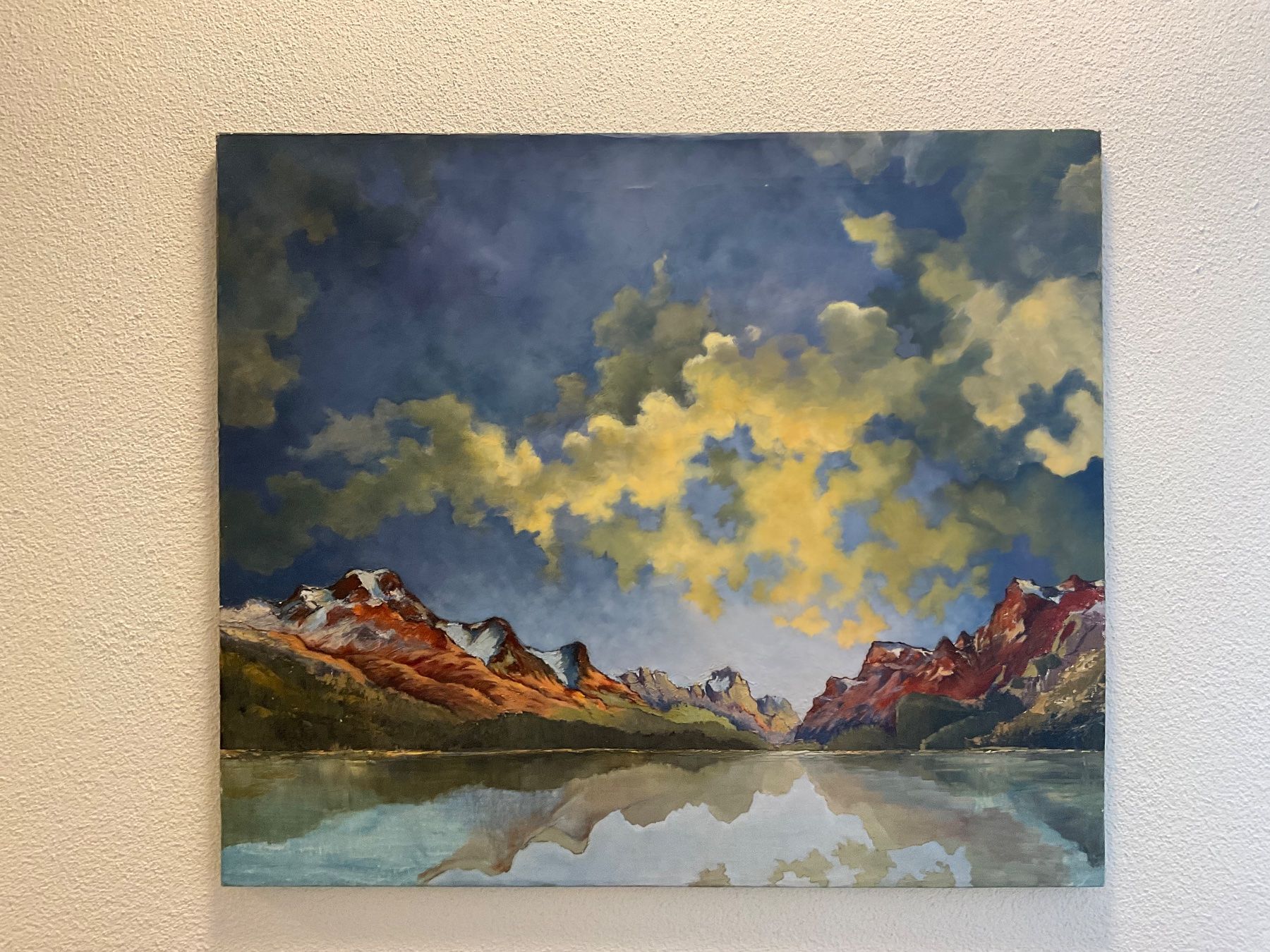 Foto & Immagini: BILD auf Leinwand handgemalt – Usato da Scuol venduto da Lotus2020 2