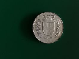 5 francs  1940