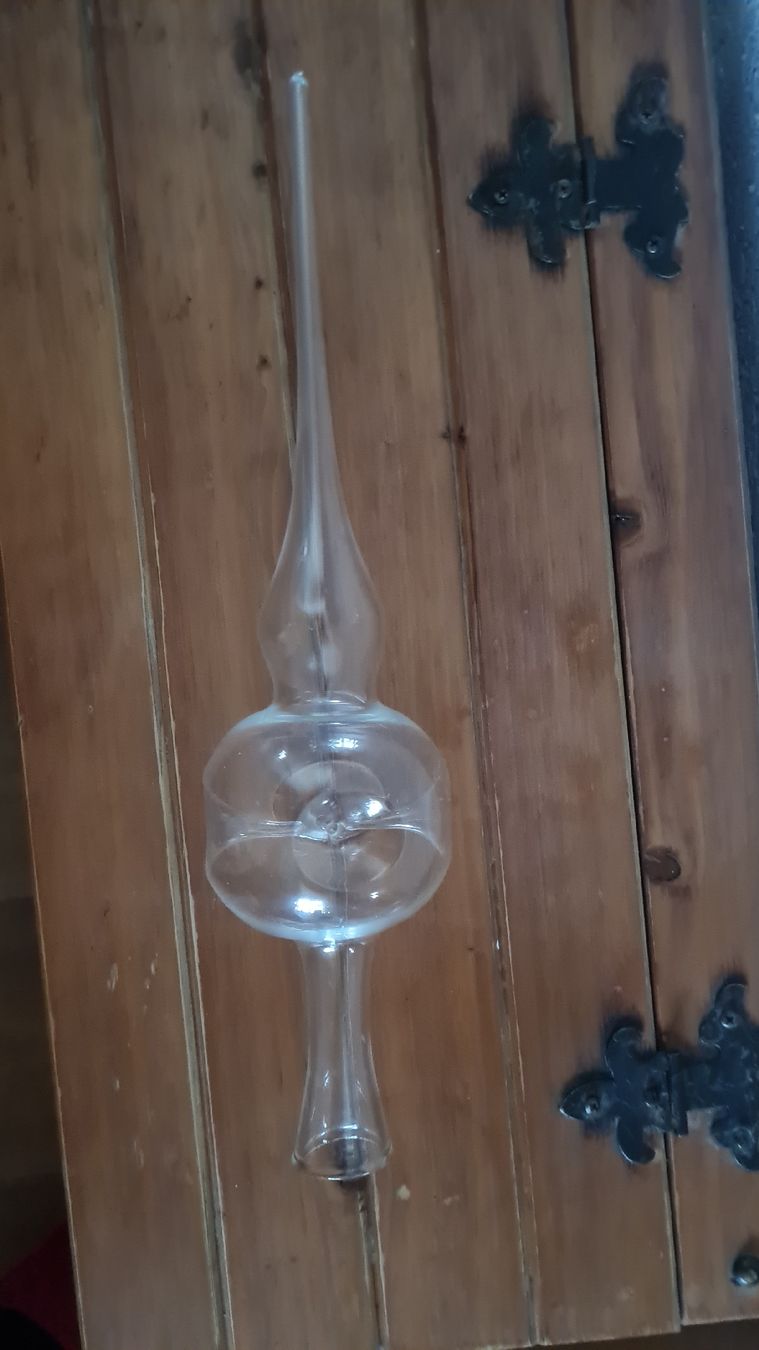 Glasi Hergiswil Tutte le decorazioni: Glasi Hergiswil  Baumspitze – Usato da Münsingen venduto da Cuci31