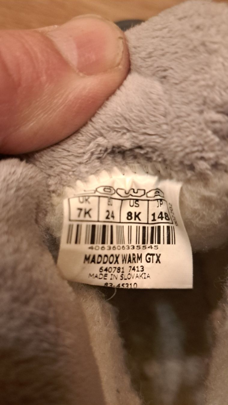 Lowa Scarpe per ragazzi: Lowa Wanderschuhe, Grösse 24 – Usato da Langenthal venduto da T.L. 5