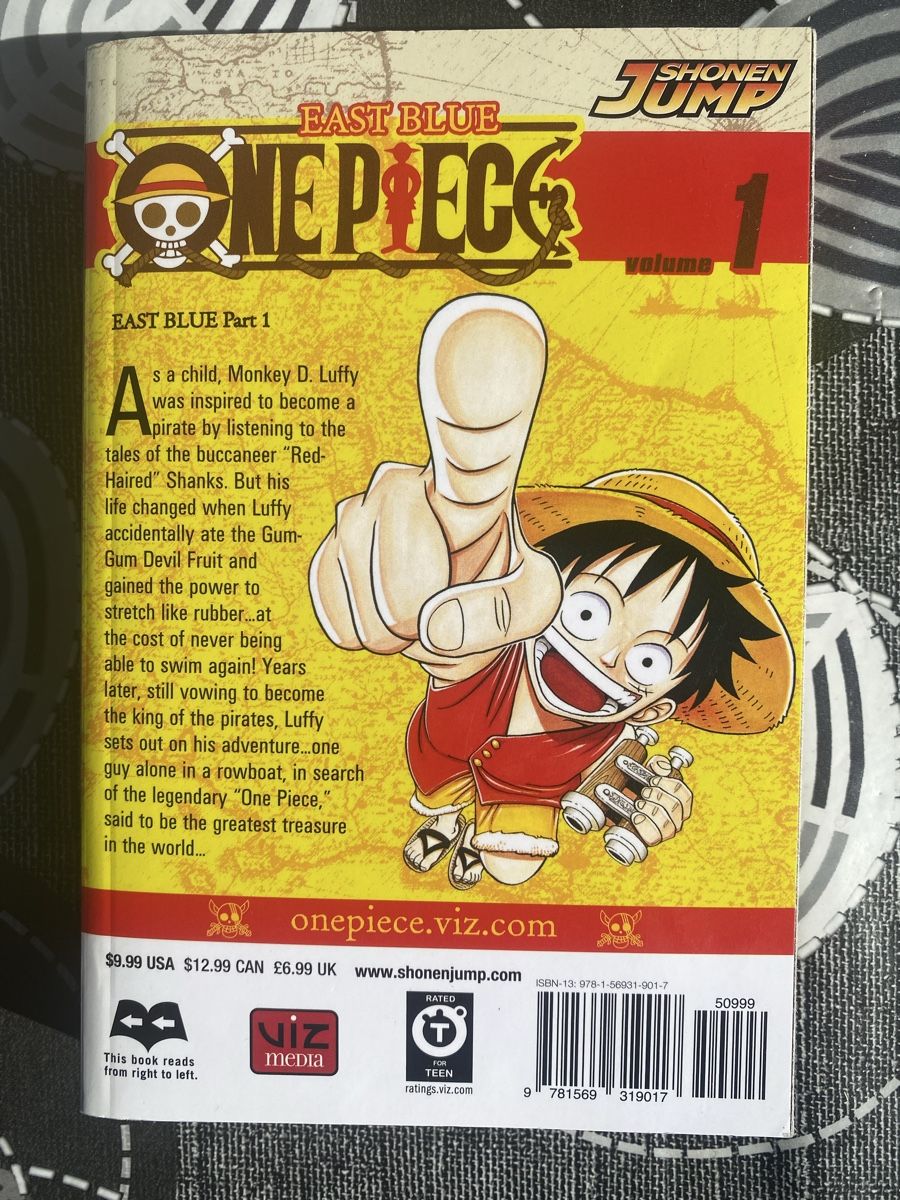 BD: One Piece - Vol. 1    Manga – D'occasion à Gasel par Ntomate 1
