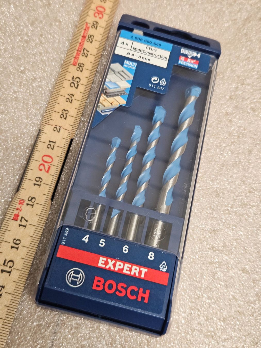 Bosch Tutti gli attrezzi: Bosch Expert CYL-9 Bohrer-Set MultiConstruction / 4-teilig – Nuovo (secondo la descrizione) da Bremgarten b. Bern venduto da Goldnugget120 2