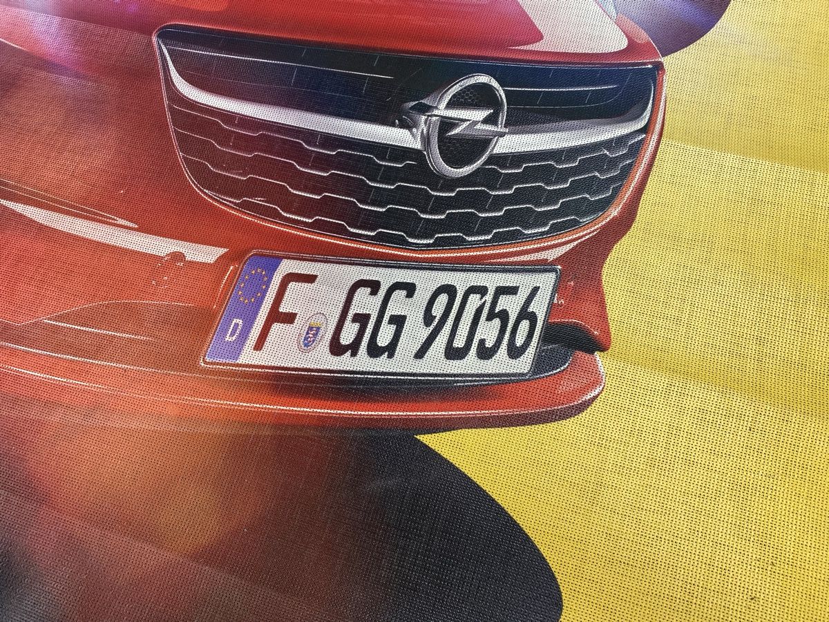Altro: Werbebanner von Opel Corsa – Usato da Hägglingen venduto da Karin0802 7