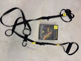 TRX Move System Schlingentrainer mit Zubehör schwarz