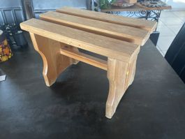 Tabouret Escabeau Marche pied en Bois