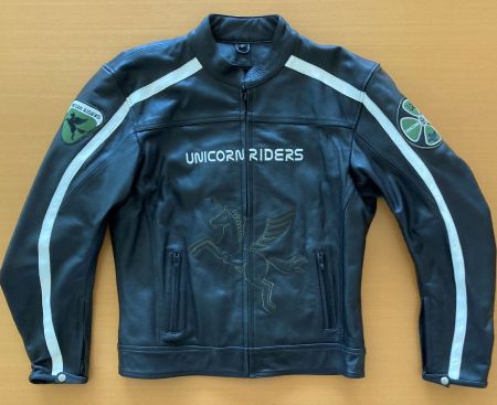 Veste de moto en cuir boeuf - NEUVE  - L
