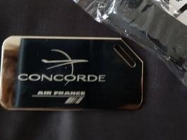 CONCORDE Air France Luxuriöser GEPÄCK-Anhänger