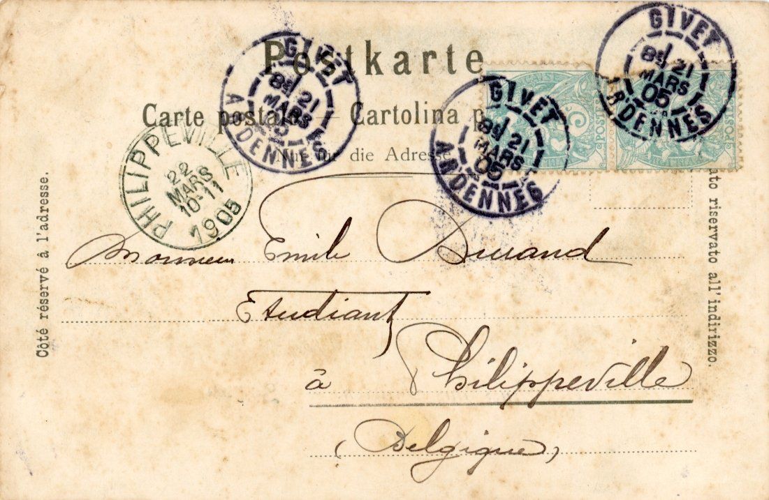 Cartoline postali: Flüelen  UR  -   Schifflände     um 1905 – Usato da Brig venduto da Valcards54 1