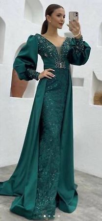 Abendkleid Grün 