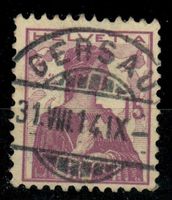CH - Helvetia Brustbild - SBK Nr. 122 - Gersau SZ