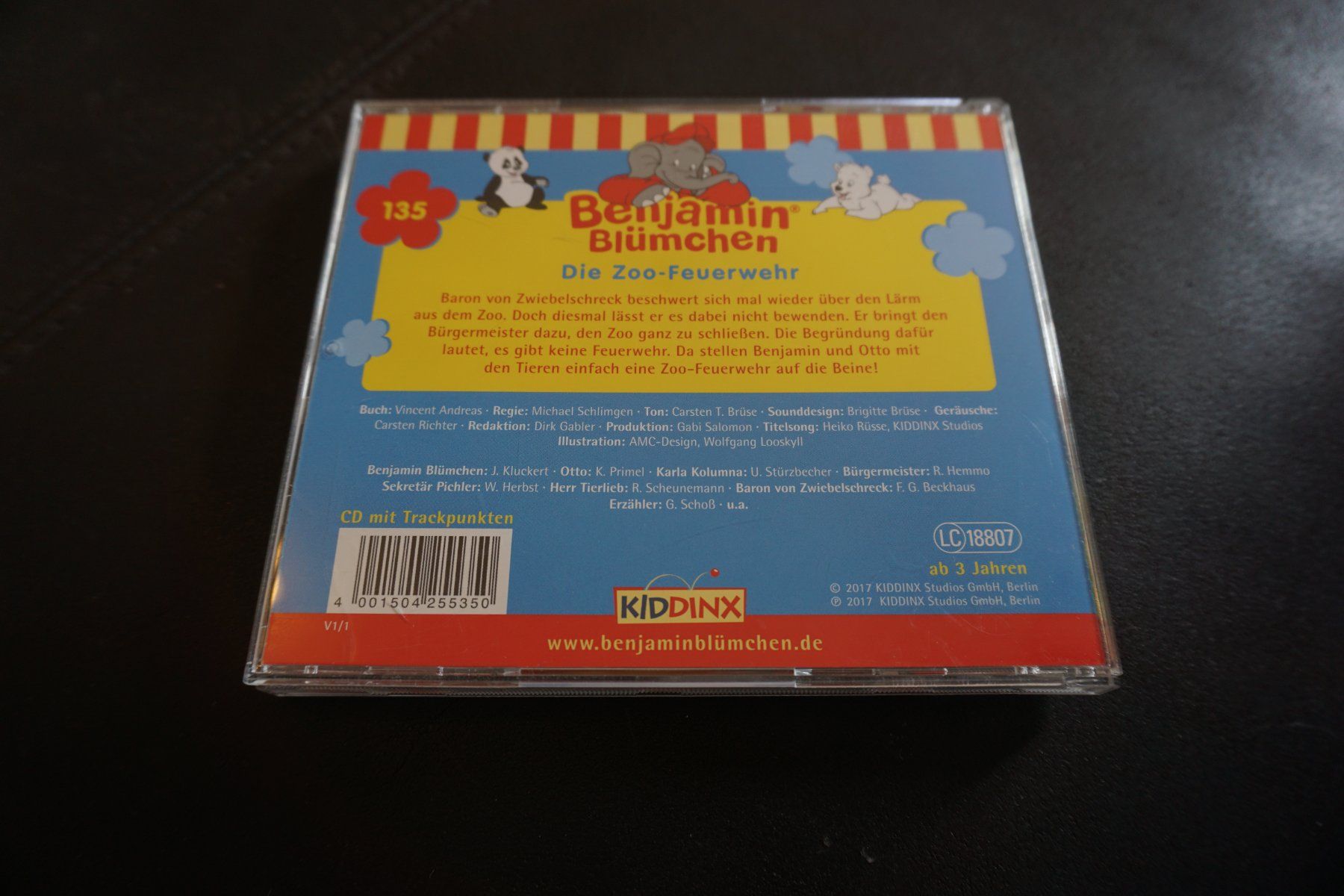 CDs: Benjamin Blümchen CD-135 Die Zoo-Feuerwehr – Gebraucht aus Zürich von einalemjena 2