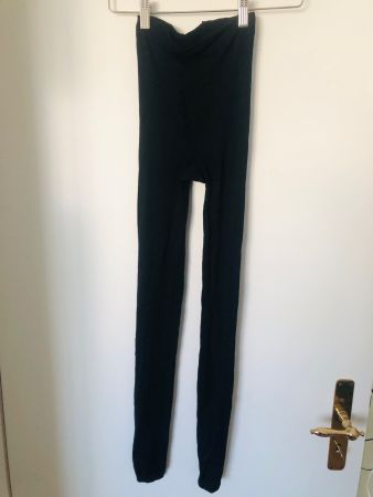 Schwarze Damen Leggings, Gr. L. Warm für den Winter!