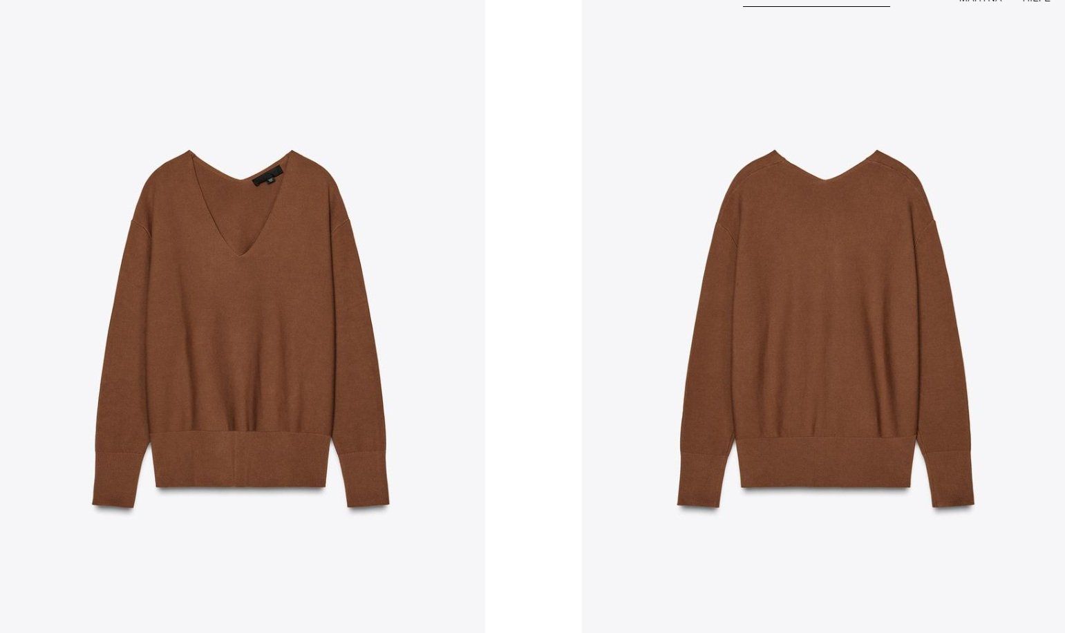 Zara Maglioni & Felpe: ZARA Strickpullover Pullover aus Baumwolle Gr.L (40) NEU – Nuovo e nell'imballaggio originale da Rotkreuz venduto da beltraum 4