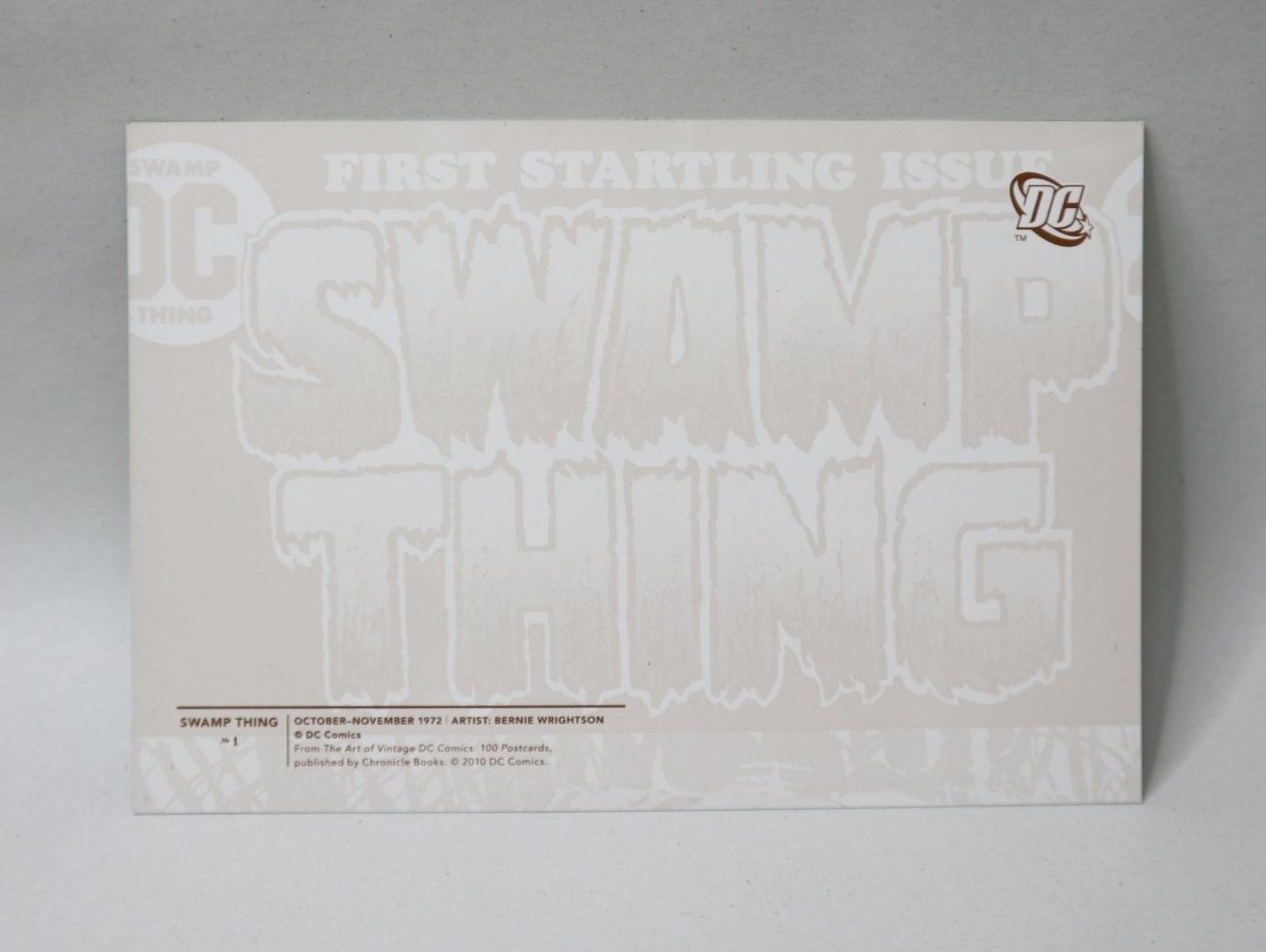 Cartes postales: AK Swamp Thing  Comic Cover Postkarte – Neuf (Voir description) à Eschenbach SG par Astalavista 1