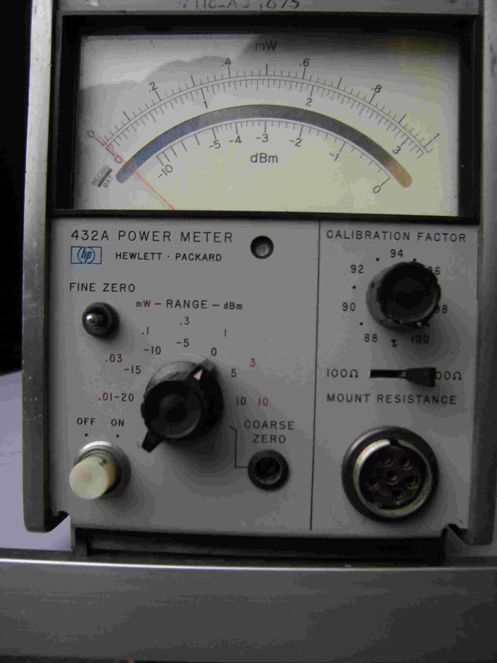 Hewlett Packard Messen: Power - Meter HP 432A – Defekt aus Schönenberg ZH von Ku4711
