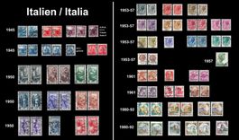 tolle kleine Sammlung Italien, 1945 - 1992