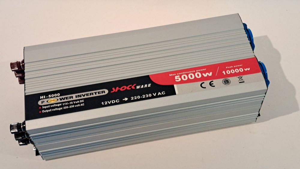5000/10'000 Watt Spannungswandler 12V--> 230V, ab 1Fr.
