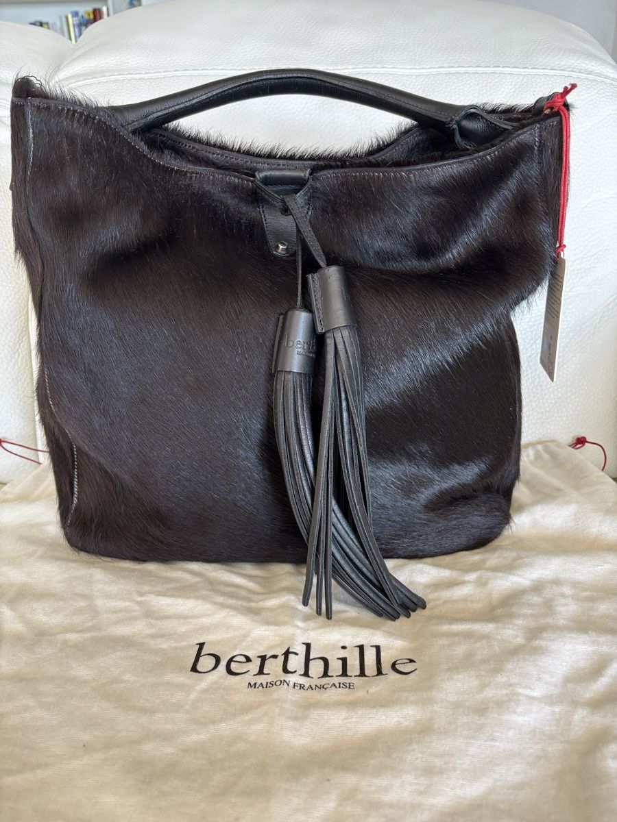 Borse da donna: BERTHILLE - Magnifique Sac Hermine Noir – Nuovo (secondo la descrizione) da Chardonne venduto da teenyweeny