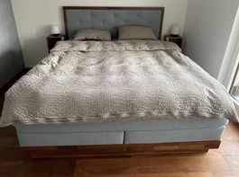 HASENA Boxspringbett elegant 180x200cm mit Holzrahmen top Zu